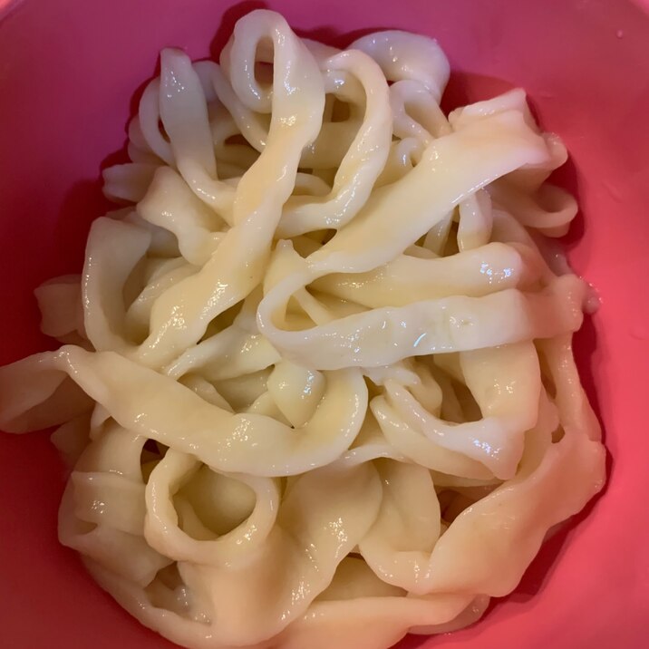 子どもと楽しく・手打ちうどん